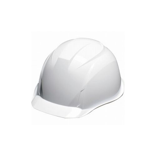【商品スペック】■特長・発泡スチロールに変わり樹脂製の衝撃吸収ライナーを採用しました。・ヘルメット内部に空間が広がり、衝撃吸収性能はそのままに格段に通気性が向上しました。・発泡ライナー装着時と比べ温度差ー8℃を実現。・成型内装で汚れた際にふき取りやすく清潔に保てます。■用途・飛来・落下物・墜落時保護用・電気用。■仕様・帽体色：ホワイト・頭囲(cm)：53〜62・衝撃吸収ライナー：有・タイプ：成形内装・通気孔：無し■仕様2・樹脂製衝撃吸収ライナー「エアロメッシュ」装着・国家検定合格品■材質／仕上・帽体：ABS樹脂■セット内容／付属品■注意【代引きについて】こちらの商品は、代引きでの出荷は受け付けておりません。【送料について】北海道、沖縄、離島は別途送料を頂きます。