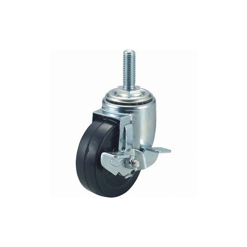 ワコー エアーキャスターネジ込ミタイプ(自在車S付)荷重60 車輪径65 幅25 ALT-65RHDS (株)ワコーパレッ..