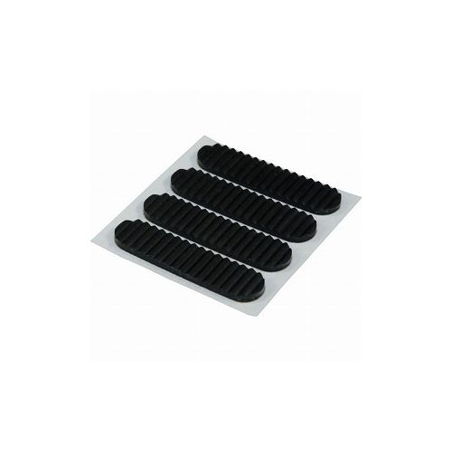 【商品スペック】■特長・使用しやすいサイズに加工されています。・粘着テープ付きなので簡単に貼れます。■用途・防振、防音、すべり止めに。■仕様・厚さ(mm)：3・幅(mm)：55・長さ(mm)：13・色：黒■仕様2・粘着タイプ■材質／仕上・SBR■セット内容／付属品■注意【代引きについて】こちらの商品は、代引きでの出荷は受け付けておりません。【送料について】北海道、沖縄、離島は別途送料を頂きます。