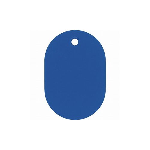 緑十字 小判札(無地札) 青 60×40mm スチロール樹脂 200025 オフィス備品 店舗用品(代引不可)