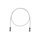 パンドウイット CAT6A/CAT6 シールドパッチコード 0.5m ライトグレー STP6X0.5MIG STP6X0.5MIG パンドウイットコーポレーション 電設配線部品 LANケーブル(代引不可)