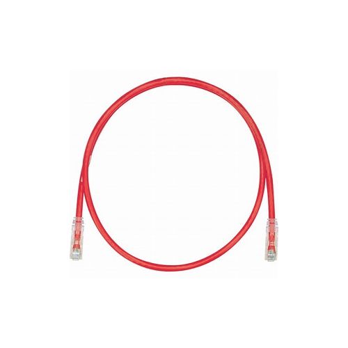 パンドウイット カテゴリ6UTPパッチコード 0.5m 赤 UTPSP0.5MRDY パンドウイットコーポレーション 電設..