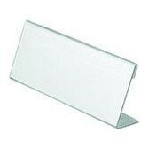 【商品スペック】特長●オフィスの案内表示用、店舗のプライスカード立て等に適したL型カード立てです。用途仕様●幅180×奥33×高70mm●中紙寸法：縦65×横178mm仕様2●L型材質／仕上●透明メタクリル樹脂2mm厚セット内容／付属品注意●購入時は中紙が1枚装着されています。【代引きについて】こちらの商品は、代引きでの出荷は受け付けておりません。【送料について】北海道、沖縄、離島は別途送料を頂きます。