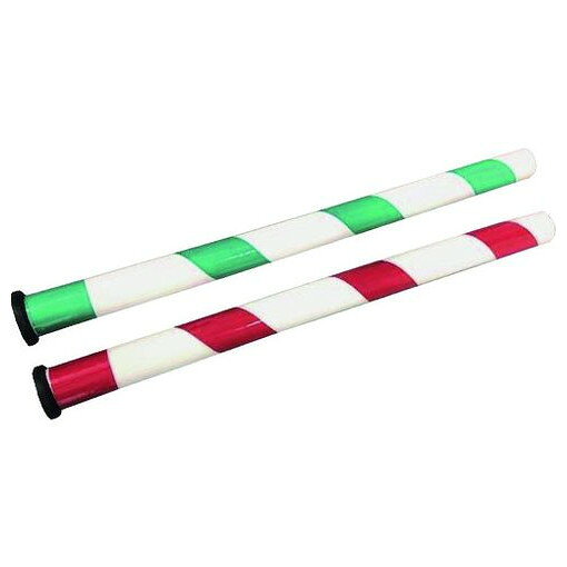 アラオ 重機安全ポール 赤/白 AR1349 安全用品 安全用品 安全用品 重機用接触防止用品(代引不可)【送料無料】
