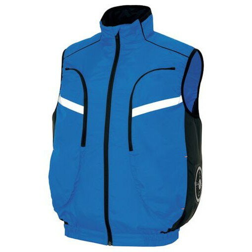アイトス 物流作業対応型空調服ベスト(空調服TM) ロイヤルブルー 3L AZ501950063L 環境改善用品 環境改善用品 暑さ対策用品 冷却衣服(代引不可)【送料無料】