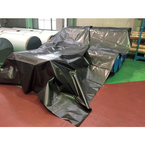 萩原 ターピー UVメタリックシルバーシート(3年耐侯)5.4×7.2 MTS35472 梱包用品 梱...
