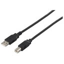 バッファロー USB2.0ケーブル(A to B) 2m ブラック BSUAB220BK オフィス 住設用品 オフィス 住設用品 OA用品 ケーブル(代引不可)(2)