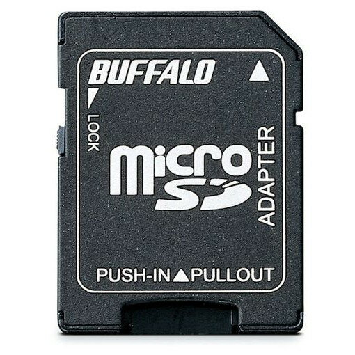 バッファロー microSDカード→SDカー