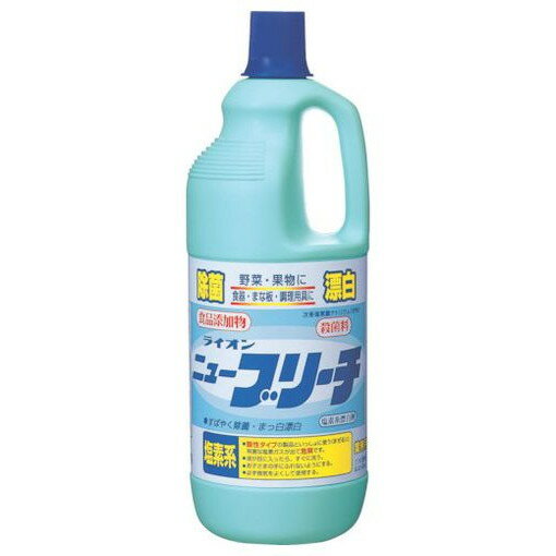 【商品スペック】特長●食品の殺菌と厨房の漂白・除菌・除臭に使用できます。用途●厨房器具用漂白剤として。●食品添加物に。仕様●容量(kg)：1.5(遮光ボトル)仕様2●次亜塩素酸濃度：6%材質／仕上セット内容／付属品注意【代引きについて】こちらの商品は、代引きでの出荷は受け付けておりません。【送料について】北海道、沖縄、離島は別途送料を頂きます。