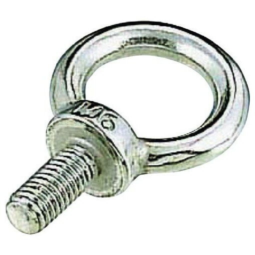 水本 ステンレス アイボルト 捻子径Mー6 B304 荷役用品 荷役用品 吊りクランプ スリング 荷締機 アイボ..