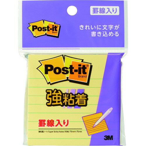 3M ポスト イット 強粘着ラインノート 630SS-RPY(代引不可)【ポイント10倍】