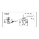 ハマイ ステンレス製3方ボールバルブ ハマイ RSS1408RC 工事 照明用品 管工機材 バルブ(代引不可)【送料無料】