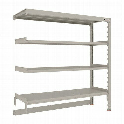 TRUSCO スチールラック M3型中量棚 台車天板収納型 W1800XD571XH1800 4段 連結 TRUSCO M3DB6664B 物流 保管用品 物品棚 中量棚(代引不可)【送料無料】