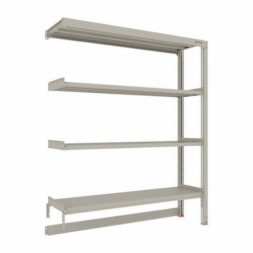 TRUSCO スチールラック M3型中量棚 台車天板収納型 W1800XD471XH2100 4段 連結 TRUSCO M3DB7654B 物流 ..