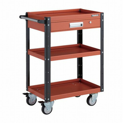 TRUSCO �ġ���若�� ��������若�� 600X400XH880 ������ 4�ؼ��� ���쥿����� �����/�֥�å� TRUSCO EGW963VUJORB...