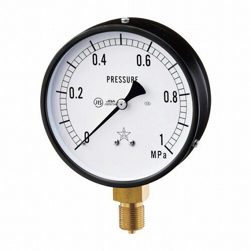 右下 一般圧力計 右下 G411211V40MPA 測定 計測用品 工業用計測機器 圧力計(代引不可)【送料無料】