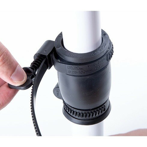 HCL 樹脂製ホースバンド Ezyclamp 手締メタイプ 締付径25.0~75.0mm ナイロン66 HCL PWD1375WGPA66BK 園芸用品 ホース 散水用品 ホースバンド(代引不可)【送料無料】 2