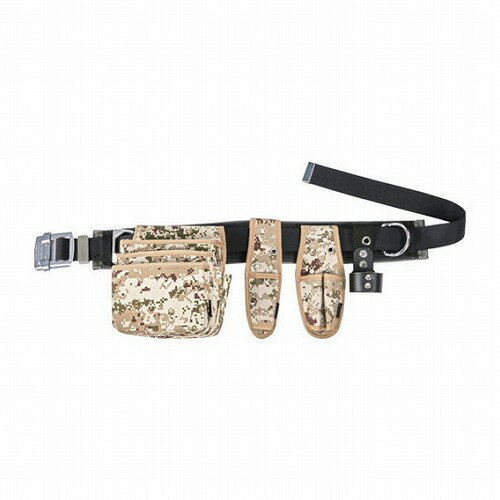 TRUSCO ワークポジショニング腰道具4点セット デジタル迷彩 腰袋3段 TRUSCO TFC110ATCMW31SET 手作業工具 バックパック ツールバッグ 工具差し 腰袋(代引不可)【送料無料】(4.0)