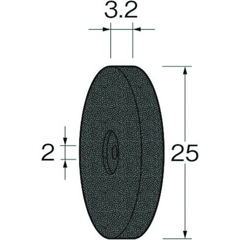 リューター ホイール型砥石(カーボンランダムホイール) リューター G7231 電動 油圧 空圧工具 研削研磨用品 砥石(代引不可)