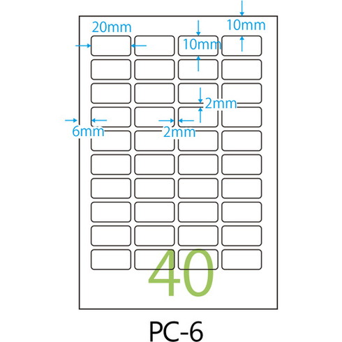 【商品スペック】特長用途仕様仕様2●基材：上質紙●粘着剤：アクリル系●剥離紙：ノンポリラミ紙●40片×10シート入り(400片入り)●1片：10mmX20mm●白無地、シートサイズ：ハガキ材質／仕上セット内容／付属品注意【代引きについて】こちらの商品は、代引きでの出荷は受け付けておりません。【送料について】北海道、沖縄、離島は送料を頂きます。