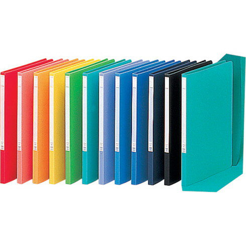 リヒト A4パンチレスファイル 緑 リヒト F3476 オフィス 住設用品 文房具 ファイル(代引不可)