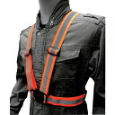 喜多 ストレッチ安全ベルト オレンジ フリー 喜多 NO6090ORFREE 保護具 作業服 安全ベスト(代引不可)