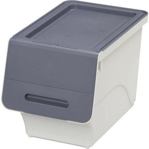 SANKA フロック スリム 30 NV/WH SANKA FRS30NVWH 物流 保管用品 収納用品 フタ式収納ケース(代引不可)