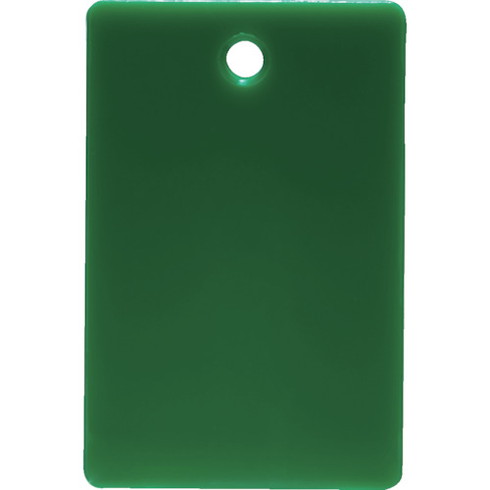 TRUSCO スチロール番号札 無地 長方形 大 57X38mm 5枚入 緑 TRUSCO TRFLGN 安全用品 標識 標示 サインプレート(代引不可)