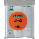 セイニチ 「ユニパック」 J-4 340×240×0.04 100枚入 セイニチ J4100 梱包用品 梱包結束用品 ポリ袋(代引不可)