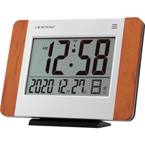 ADESSO ウッド電波時計 ADESSO GT01 オフィス 住設用品 オフィス備品 時計(代引不可) ADESSO ウッド電波時計 ADESSO GT01 オフィス 住設用品 オフィス備品 時計(代引不可)