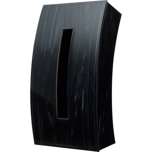 伊勢藤 ティッシュケースBowウッディブラック 伊勢藤 I592WB 清掃 衛生用品 労働衛生用品 ペーパータオ..