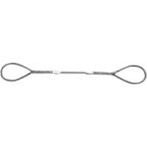 ニッコウ Wスリング 全長1.0m スリング径9mm ニッコウ WR9S1 荷役用品 吊りクランプ スリング 荷締機 ..