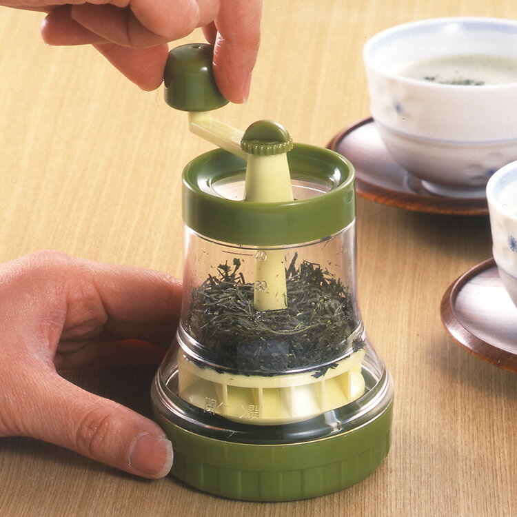 日本製 一茶 お茶ひき器 計量スプーン付 SP1148 お茶挽き