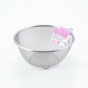 ヨシカワ 日本製 ジャストにフィット 丸型ザル 18cm リング付 SJ1381 Yoshikawa【送料無料】