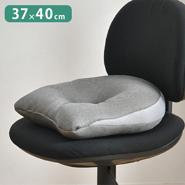 整体院の先生監修 快適支座 背筋編 クッション 背筋 姿勢を正す サポートクッション 37×40cm 姿勢見直し 負担軽減 理想な座姿勢 ウレタンフォーム 猫背座り 改善 傾斜 体圧分散 まっすぐ座る(代引不可)【送料無料】