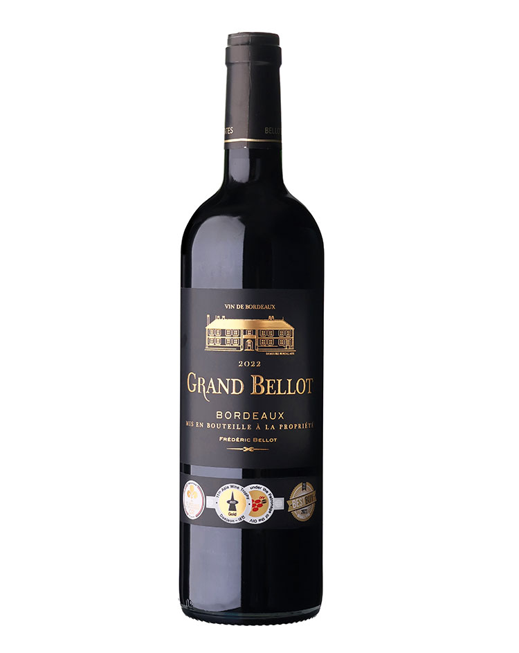 【12本セット】グラン・ベロ ルージュ 赤ワイン フランス フランスワイン ボルドー Bordeaux 金賞 グランベロ Grand Bellot 750ml 瓶 コルク ワイン ケース まとめ売り まとめ買い【ポイント10倍】【送料無料】 2