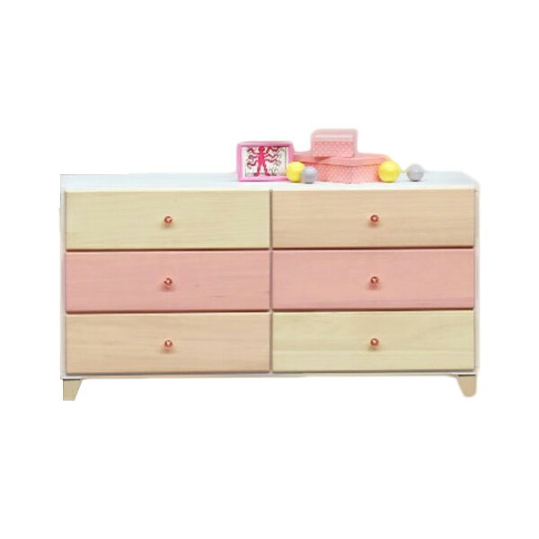 Mini Chest - チェスト 幅117cm 高さ59cm 【国産 大川家具 完成品】 無垢材 収納 タンス 桐材 日本製 木製 衣類 (代引不可)【送料無料】