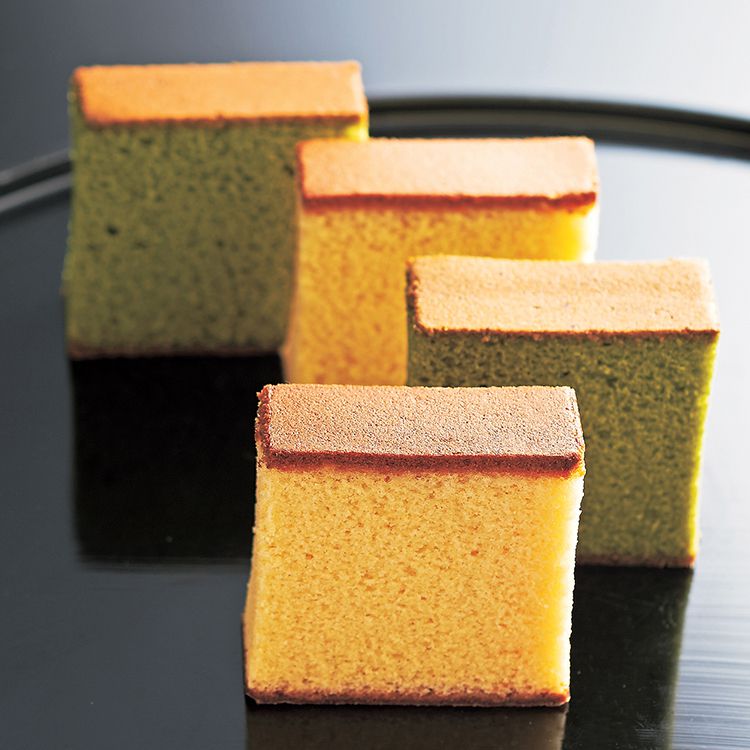 Japanese Sponge Cake - なだ万 かすてらセット 和三盆(代引不可)【送料無料】