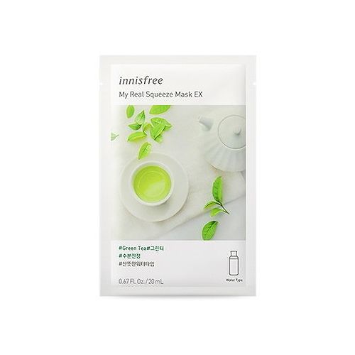 イニスフリー innisfree マイリアル スクイーズ マスクシート グリーンティー【送料無料】