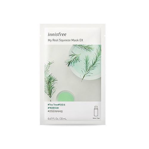 イニスフリー innisfree マイリアル スクイーズ マスクシート ティーツリー