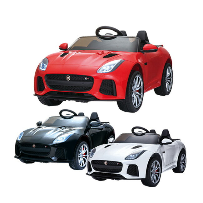 正規ライセンス品 ジャガー JAGUR FType 電動乗用ラジコンカー 電動乗用カー プロポ付き 乗用玩具 RC ラジコン お子…