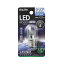 LEDナツメ形E17 LDT1CN-G-E17-G115 エルパ ELPA 朝日電器