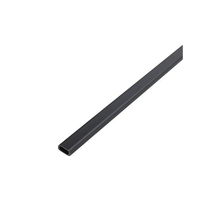 【商品詳細】■材質：ABS樹脂■全長：1m■本体サイズ：1000(H)×21(W)×11(D)mm■重量：129g■適合ケーブル：　・UTP0.5×4P×2条　・VVF1.6×3心×1条　・VVF2.0×2心×1条■カラー：ブラック■テープ付■2号【送料について】北海道、沖縄、離島は送料を頂きます。