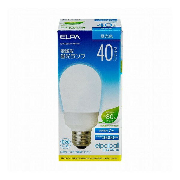 朝日電器 デンキュウガタケイコウトウA40W EFA10ED/7-A041H