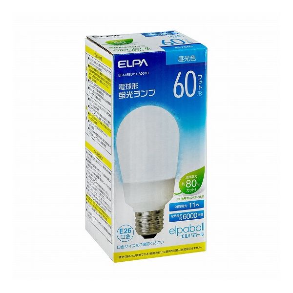 朝日電器 デンキュウガタケイコウトウA60W EFA15ED/11-A061H