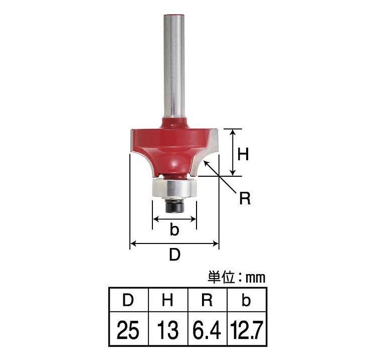 EM ボーズ面ビット25mm TRBP-9(代引不可)【ポイント10倍】