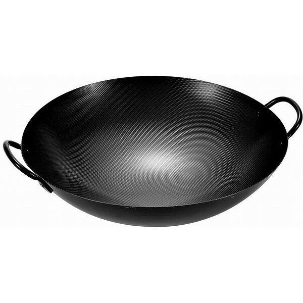 日本製 燕三条 エンボス加工中華鍋42cm (小箱なし)(代引不可)【送料無料】