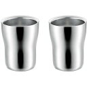 日本製 燕三条 WU230 二重カップ Uタイプ230ml 2pcs(代引不可)【送料無料】(3)