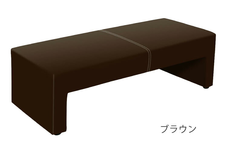 【※法人様限定販売】 ロビーチェア デザインベンチ 幅120cm カラ 完成品 長椅子 2人掛け 待合室 椅子 いす オフィス ベンチソファー 受付け 応接 ソファ 待合椅子(代引不可)【送料無料】 [3]