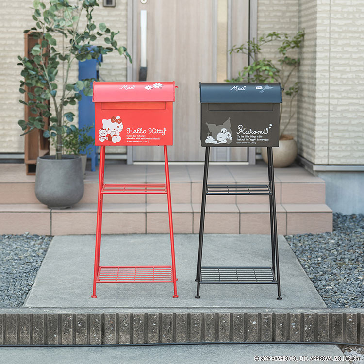 ハローキティ ポスト型 スタンド オブジェ スタンドポスト SRBFSTK
